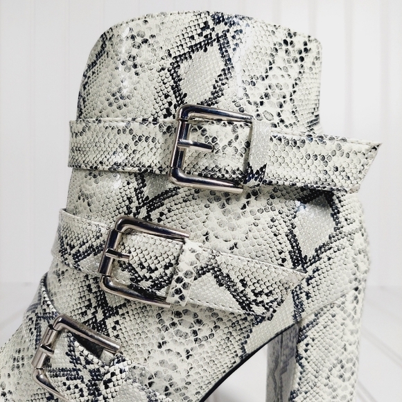 NEW Boutique Pointed Toe Leopard-print Zipper Buckle High Heel Soft Boots C378 - Picture 9 of 16